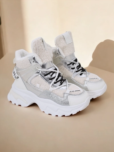 Chaussures de sport pour femmes Royalfashion avec doublure chaude Pieco