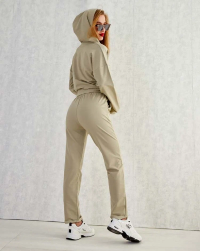 Royalfashion Ensemble de sweatshirt en coton pour femme