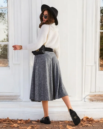 Jupe midi pour femme de Royalfashion