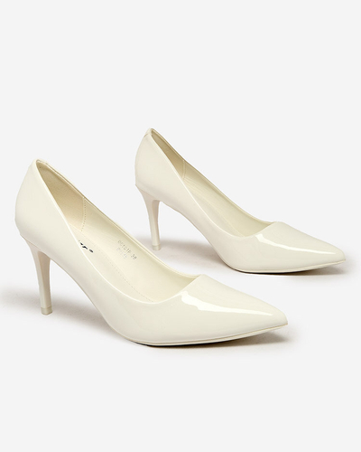 Royalfashion Escarpins laqués pour femme à talon aiguille Emeriers