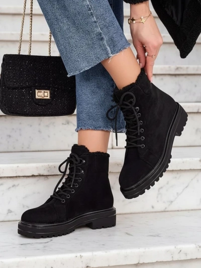 Bottines à lacets pour femmes Royalfashion Vesot