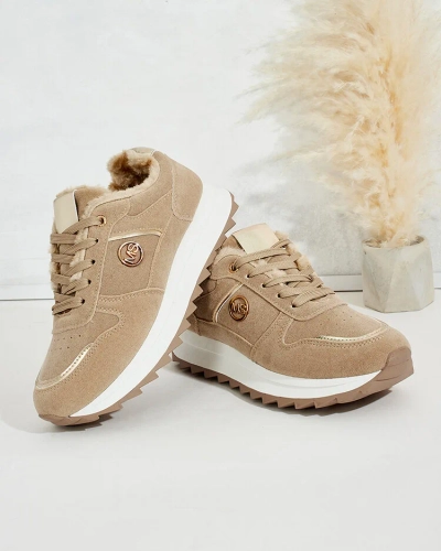 Royalfashion Baskets chauffantes pour femme avec fourrure Boris