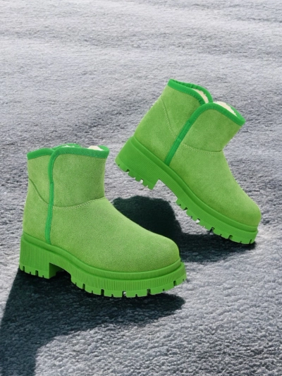 Royalfashion Bottines à la neige pour femmes Hozises