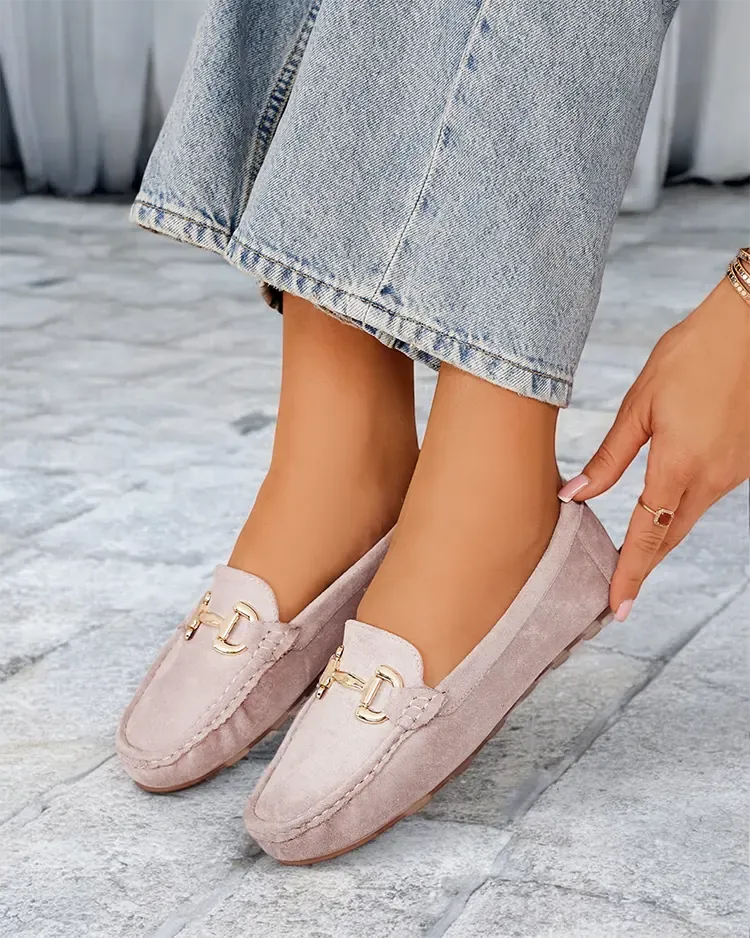 Royalfashion Élégants mocassins pour femme Intérieur