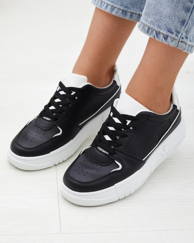 Baskets de sport pour femme en noir Hellar - Chaussures