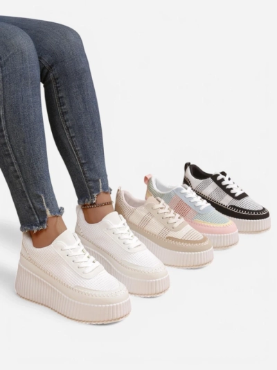 Baskets plateforme pour femmes Royalfashion Siserra