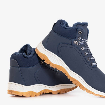 Bottes isolantes bleu marine pour hommes Slavkos - Footwear