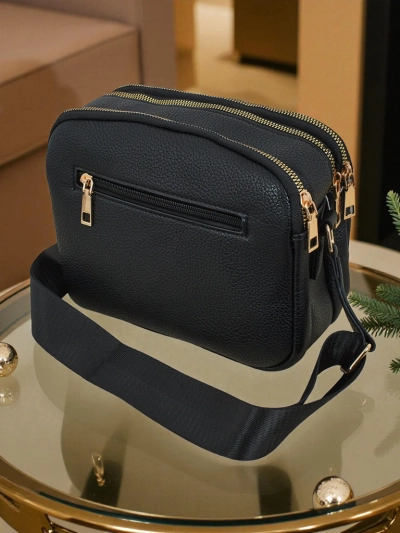 Petit sac à main matelassé Corinne en cuir écologique pour femmes