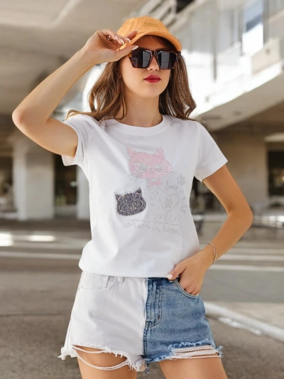 Blouse en coton pour femmes Royalfashion