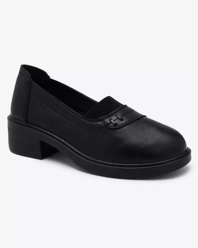 Mocassins noirs pour femme Nasannae - Footwear