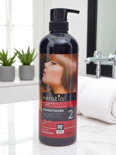 Après-shampoing à la kératine