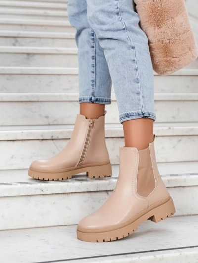 Royalfashion Bottes Dovivas en cuir eko pour femme