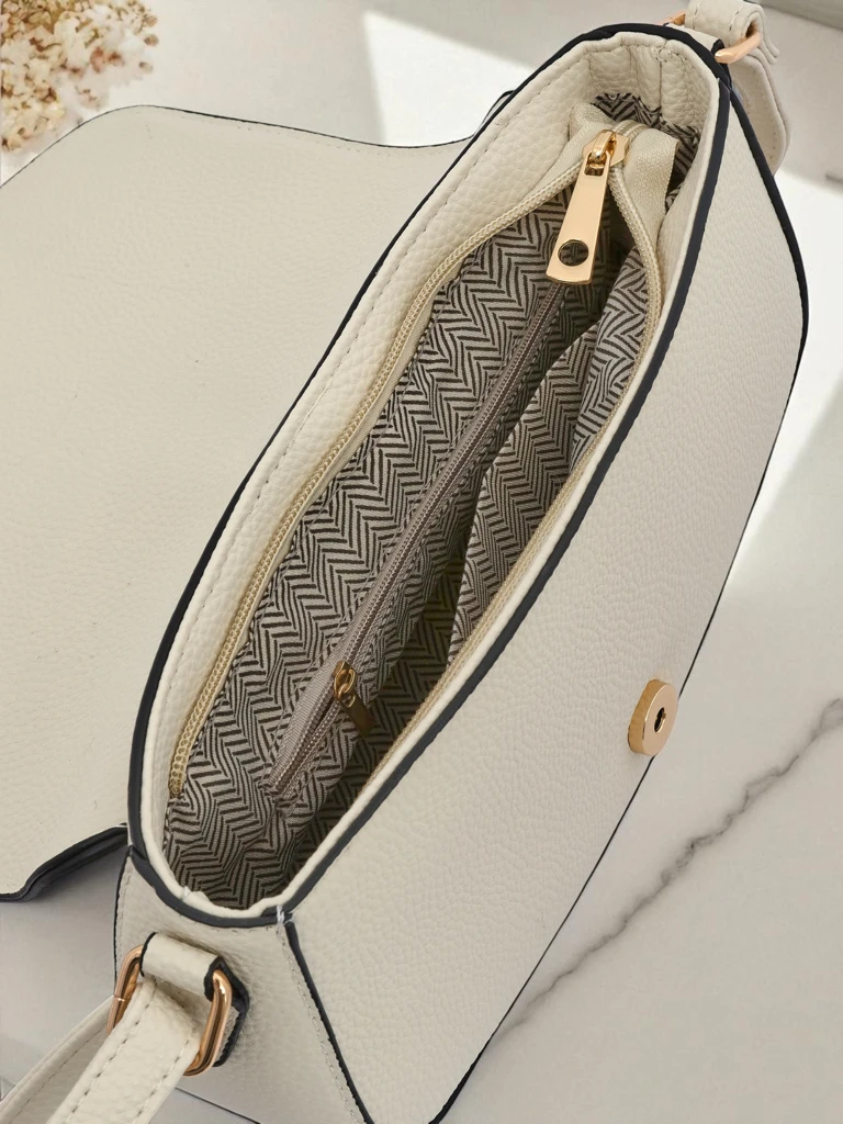 Royalfashion Petit sac à main pour femme en cuir écologique Moderno Viva