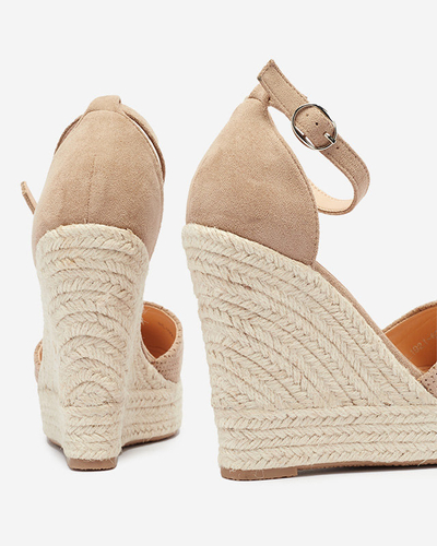 Royalfashion Marron Sandales à plateforme Meylasi
