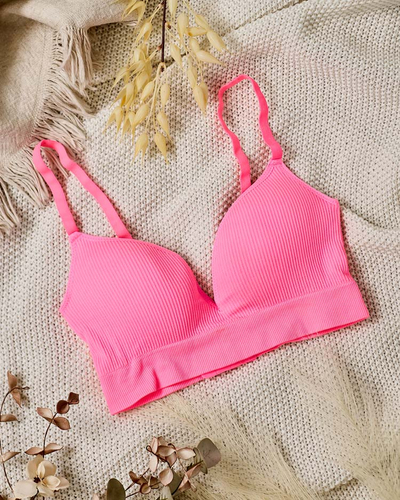 Royalfashion Soutien-gorge côtelé pour femme