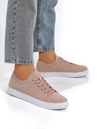 Sneakers pour femmes Royalfashion Calista Rosa - chaussures roses pour le printemps et l'été
