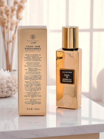 Lotion anti-rides au collagène, ADN et peptides - améliore la fermeté de la peau et réduit les rides