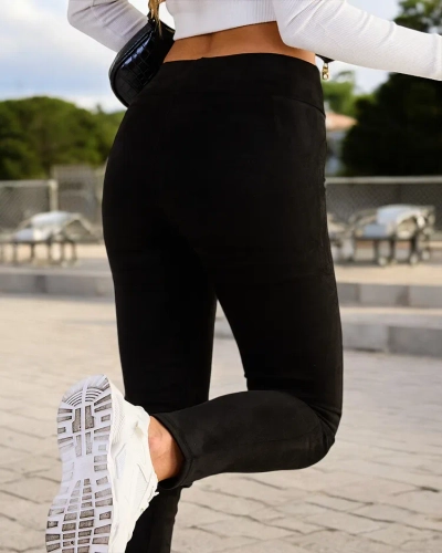 Royalfashion Leggings femme a'la suede