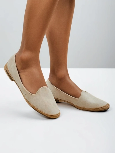 Espadrilles écologiques en daim pour femmes Royalfashion Emmeno