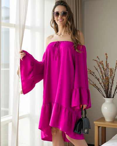 Robe Royalfashion femme a'la espagnole avec volants oversize