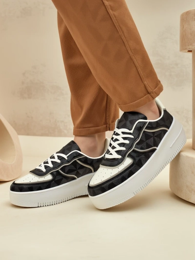 Royalfashion Chaussures de sport pour femmes avec imprimé Ozofio