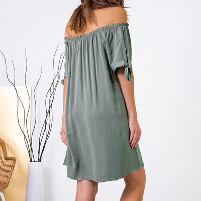 Mini robe femme vert foncé A'la Spanish - Vêtements