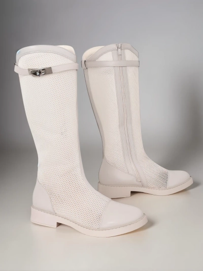 Royalfashion Bottines pour femmes à talons perforées Ovittole