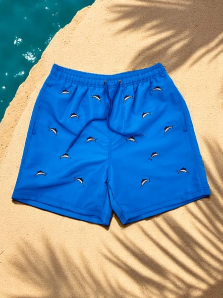 Royalfashion Short de sport pour hommes avec filet de protection