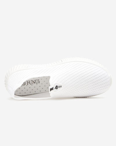 Chaussures de sport à enfiler blanches pour femmes Palomena - Footwear
