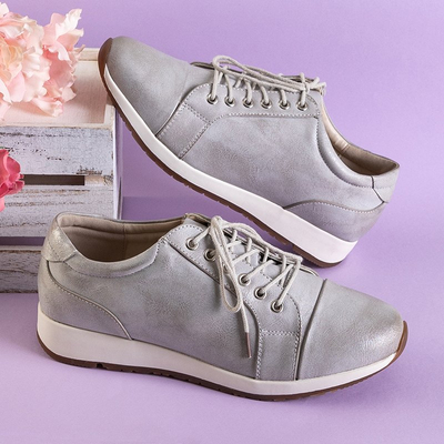 OUTLET Chaussures de sport pour femmes grises Theliel - Footwear
