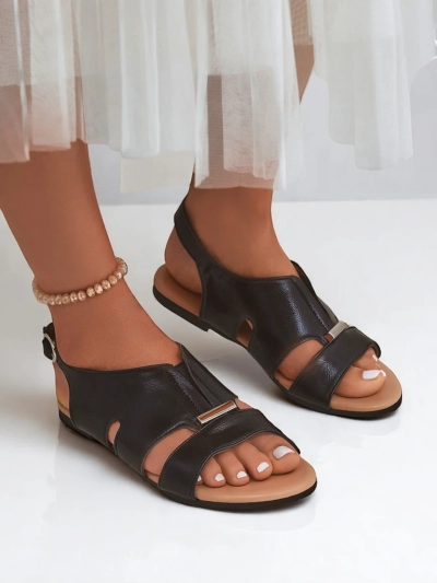 Royalfashion Sandales plates pour femmes Solea Comfort