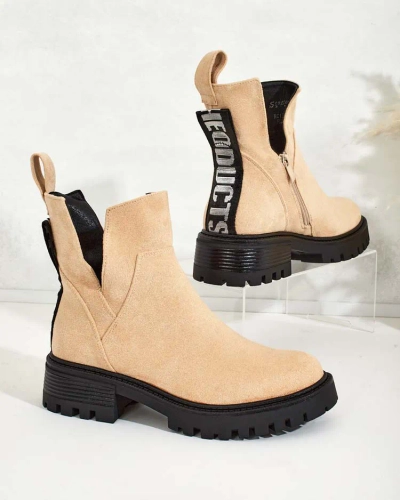 Royalfashion Bottes à découpes Gorgie pour femme
