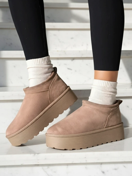 Royalfashion Bottes courtes pour femmes a'la bottes de neige Ozozi