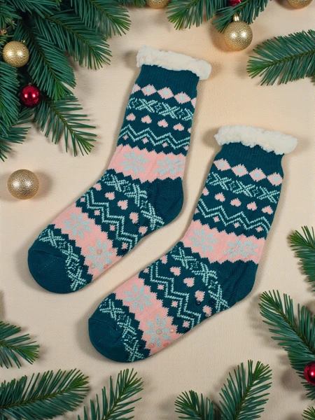 Chaussettes de Noël chaudes pour femmes WinterJoy