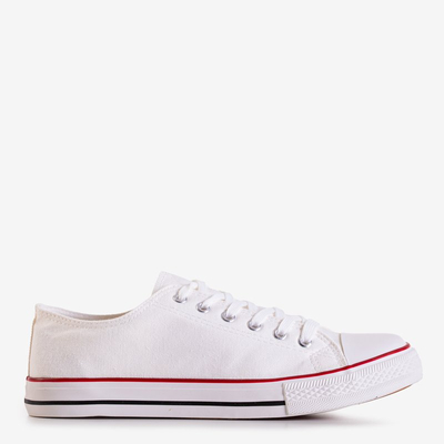 Baskets blanches homme Lucan - Chaussures