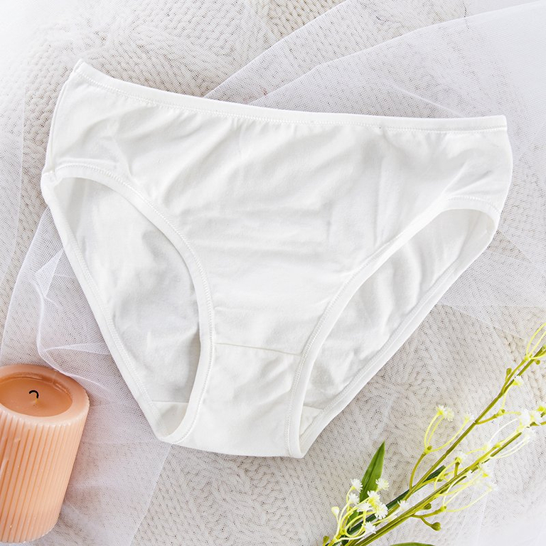 Culotte femme coton écru - Sous-vêtements