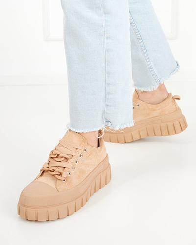 OUTLET Baskets hautes marron pour femme Mishta - Footwear