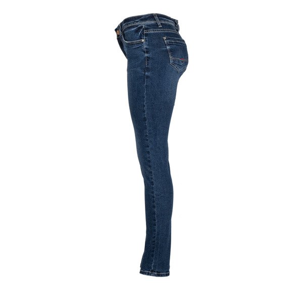 Jean taille haute bleu foncé - Pantalon 1