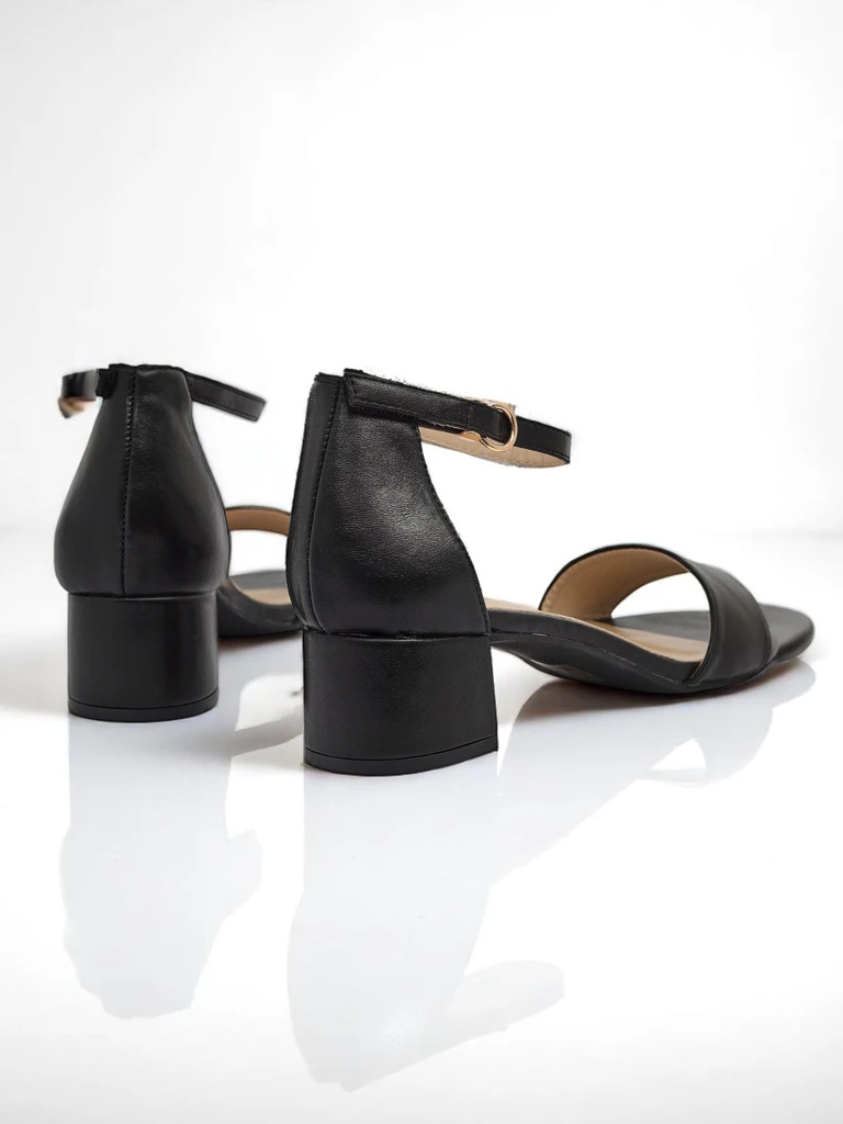 Royalfashion Sandales à talon bas SoftHeels pour femmes