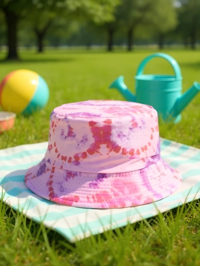 Royalfashion Chapeau bob pour enfants Color Splash Bucket