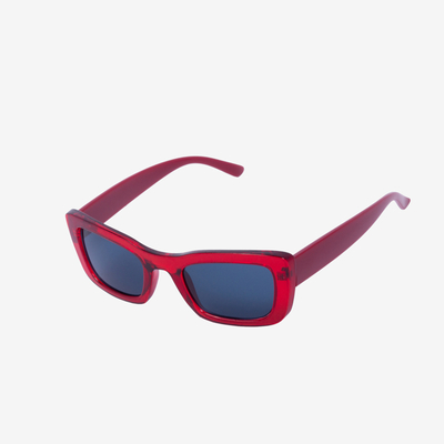 Lunettes de soleil slim rouges pour femme - Accessoires