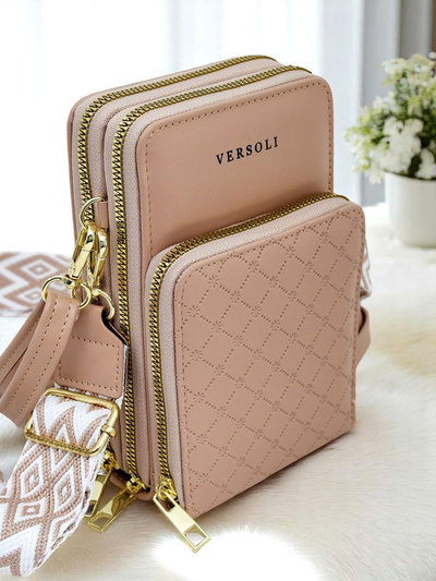Royalfashion Sac à main-portefeuille multifonctionnel avec bandoulière Suite Mood