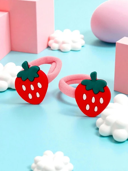 Royalfashion Élastiques à cheveux motif fruits Fruity Bloom