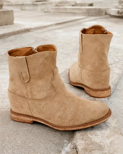 Royalfashion Royalfashion Bottes western à talon compensé couvert Patorias