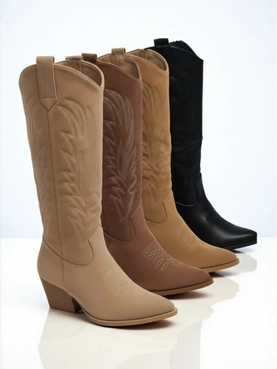 Bottes de cow-boy pour femmes Marivelle