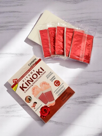 Patches détoxifiant pour les pieds DETOX KINOKI 10 pcs Rose