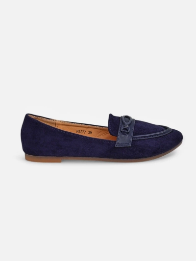 Mocassins éco-suédine pour femmes Royalfashion Zammei