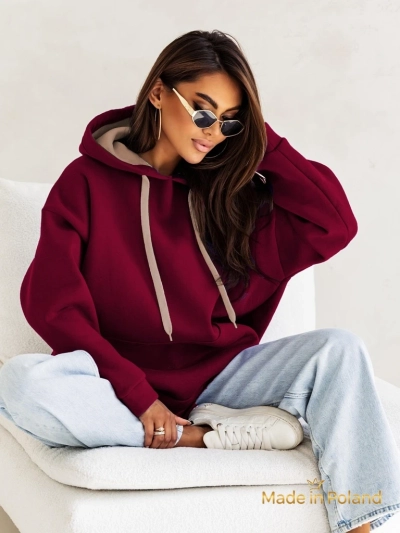 Royalfashion Sweat à capuche oversize pour femmes