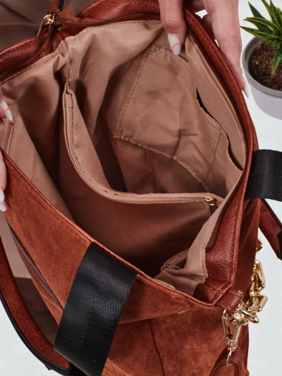 Sac à main shopper pour femmes en éco-daim Twilight Life