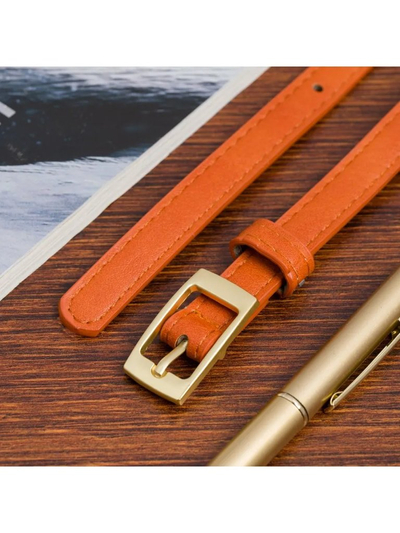 Royalfashion Ceinture étroite pour femme pour pantalon